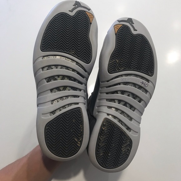 Mens Jordan 12 Retro Dark Grey Size 8 - Picture 7 of 8